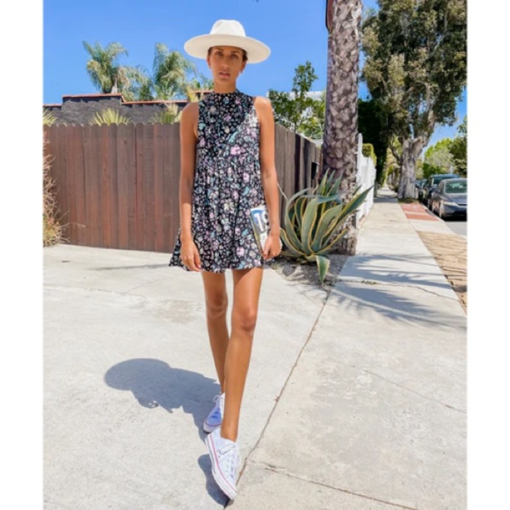 XIX palms mini dress
